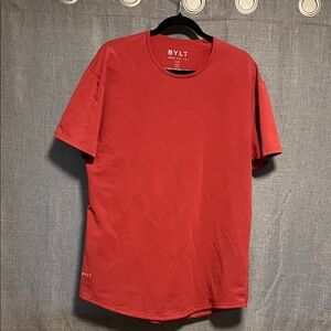 Men's BYLT Basics Red Lux T-Shirt